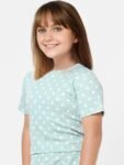 KIDS ONLY Girls Polka Dots Printed T-shirt