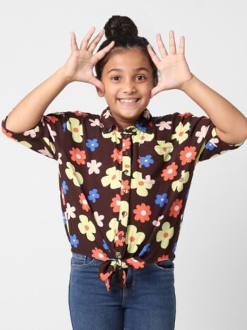 KIDS ONLY Girls Printed Casual Shirt