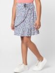 KIDS ONLY Girls Printed Wrap Skirt