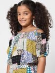 KIDS ONLY Girls Puff Sleeves Blouson Top