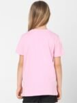 KIDS ONLY Girls Round Neck Sequenced Embelished Cotton T-shirt