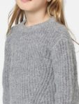 KIDS ONLY Girls Self Design Ribbed Pullover Sweater