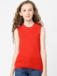 KIDS ONLY Girls Sleeveless Ribbed Cotton Top