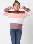 KIDS ONLY Girls Striped Pullover