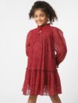 KIDS ONLY Girls Tie-Up Neck Drop-Waist Dress