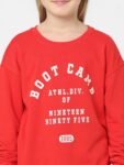 KIDS ONLY Girls Typography Printed Sweatshirt