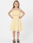 KIDS ONLY Girls Yellow Layered Dress