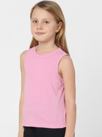 KIDS ONLY Pink Striped Tank Top