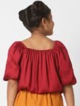 KIDS ONLY Red Tie-Up Neck Top