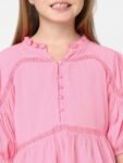 KIDS ONLY Round Neck Puff Sleeve Top