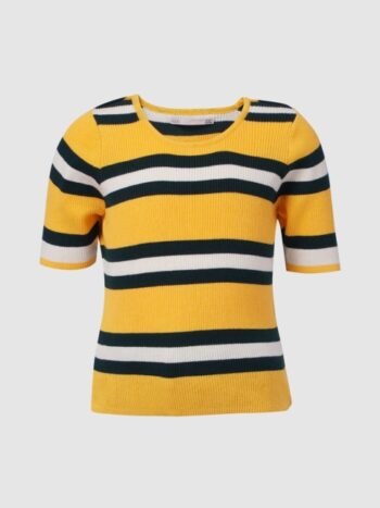 KIDS ONLY Yellow & Black Striped Top