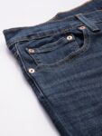 Levis 512 Slim Tapered Fit Mildly Distressed Light Fade Stretchable Jeans