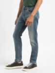 Levis Men 512 Slim Tapered Fit Low-Rise Heavy Fade Stretchable Jeans