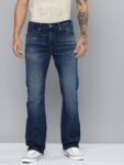 Levis Men 527 Slim Bootcut Heavy Fade Stretchable Jeans