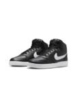 Nike Men Black Solid Leather Ebernon Mid-Top Sneakers