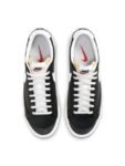 Nike Men Black & White Blazer Low ’77 Vintage Leather Sneakers