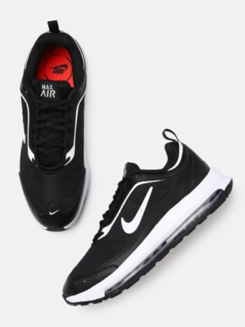Nike Men Black & White Solid Air Max AP Sneakers