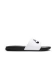 Nike Men White & Black BENASSI JDI Printed Flip-Flops