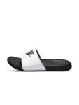 Nike Men White & Black BENASSI JDI Printed Flip-Flops