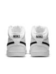 Nike Men White Court Vision Leather Sneakers