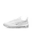Nike Men White Solid AIR MAX 97 Leather Sneakers