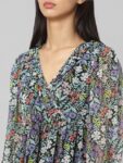 ONLY Floral Printed Wrap Top