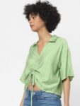 ONLY Green Print Top