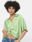 ONLY Green Print Top