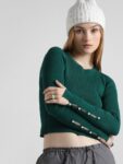 ONLY Long Sleeves Crop Fitted Top