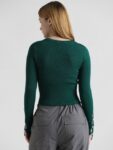 ONLY Long Sleeves Crop Fitted Top