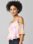 ONLY Multicoloured Floral Print Top