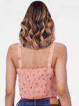 ONLY Pink Print Crop Top