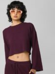 ONLY Purple Crop Top