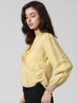 ONLY Shirt Collar Casual Shirt Style Top