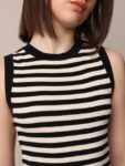 ONLY Striped Crop Top