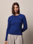 ONLY Women Solid Round Neck Top