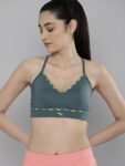 Puma Grey Strong Strappy Sustainable Bra Lightly Padded 52222518