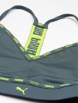 Puma Grey Strong Strappy Sustainable Bra Lightly Padded 52222518