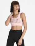 Puma Pink Mid Impact Feel It Women’s Training Bra