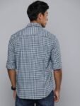 LEVI’S Men Checkered Casual Blue Shirt