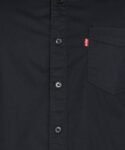 LEVI’S Men Solid Casual Black Shirt