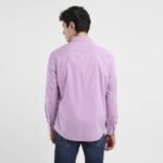 LEVI’S Men Solid Casual Purple Shirt