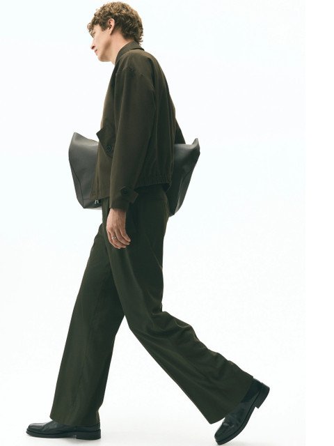 H&M Loose Fit Tailored Trousers