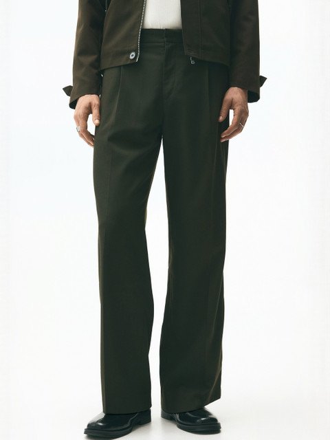 H&M Loose Fit Tailored Trousers