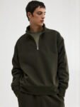 H&M Loose Fit Zip-Top Sweatshirt