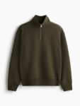 H&M Loose Fit Zip-Top Sweatshirt