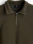 H&M Loose Fit Zip-Top Sweatshirt