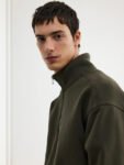 H&M Loose Fit Zip-Top Sweatshirt