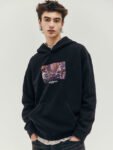 H&M Men Loose Fit Hoodie Sweatshirt
