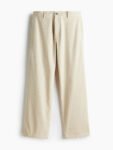 H&M Men Pure Cotton Relaxed Fit Corduroy Trousers
